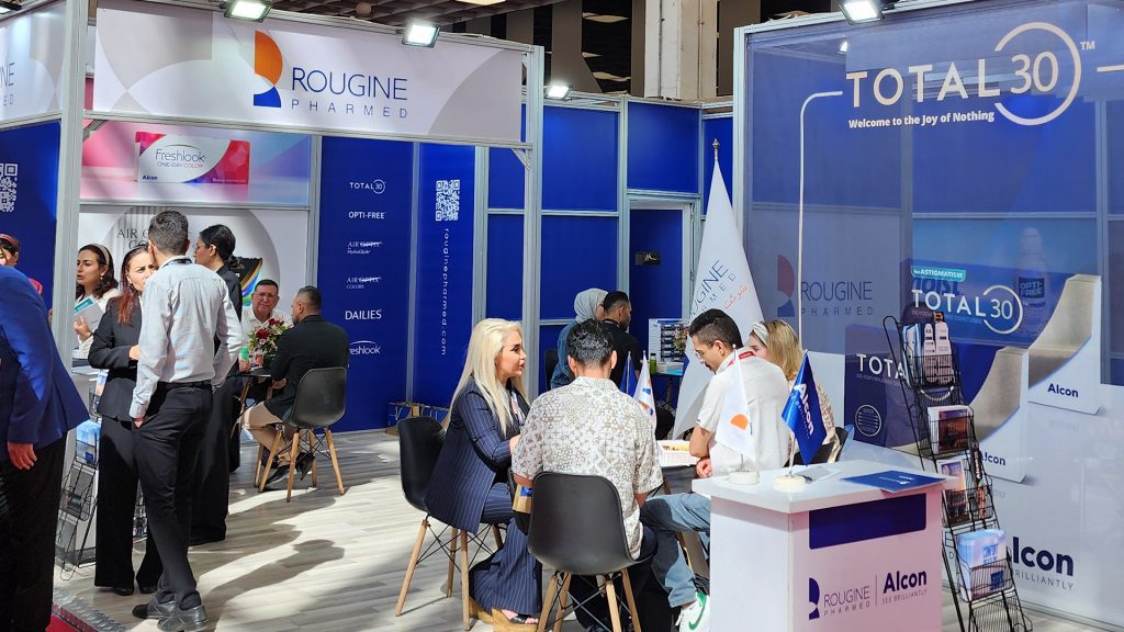 Rougine Pharmed at the First International Congress and The 28th Annual Congress of Optometry of Iran